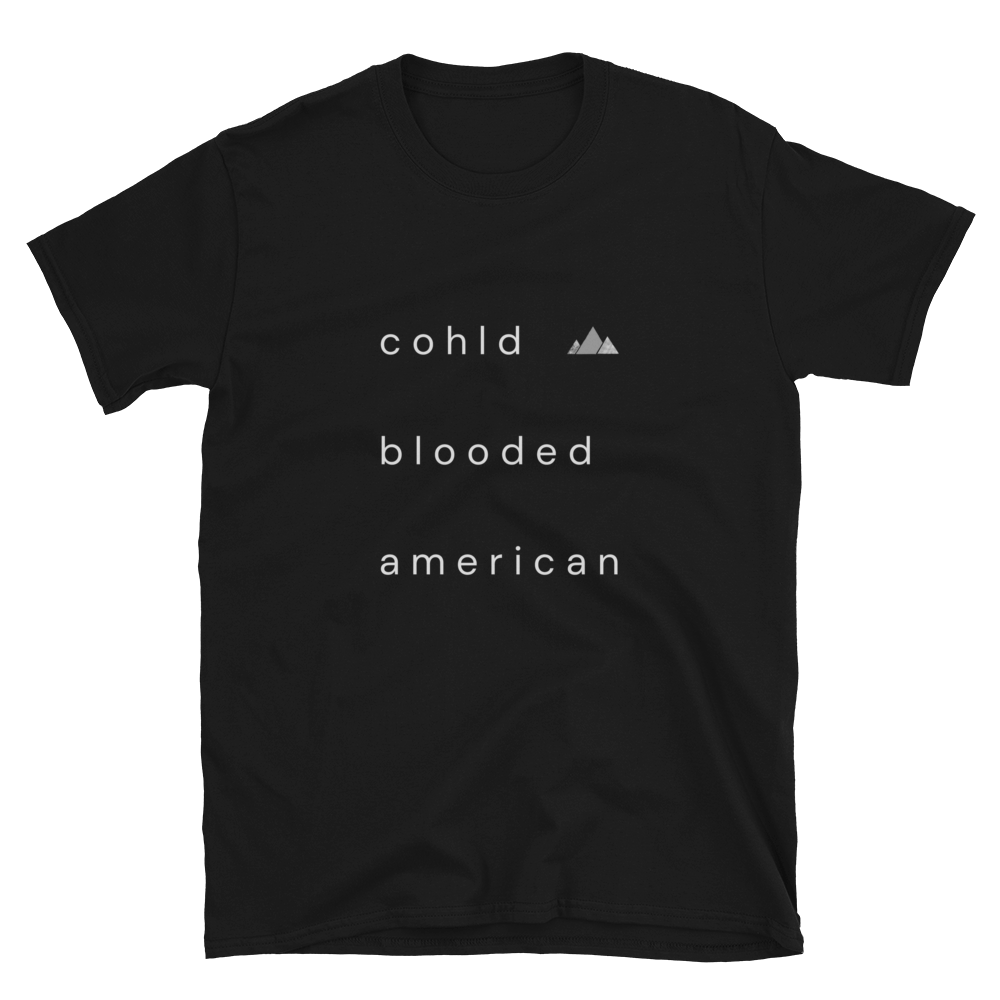 Cohld Blooded Black Tee